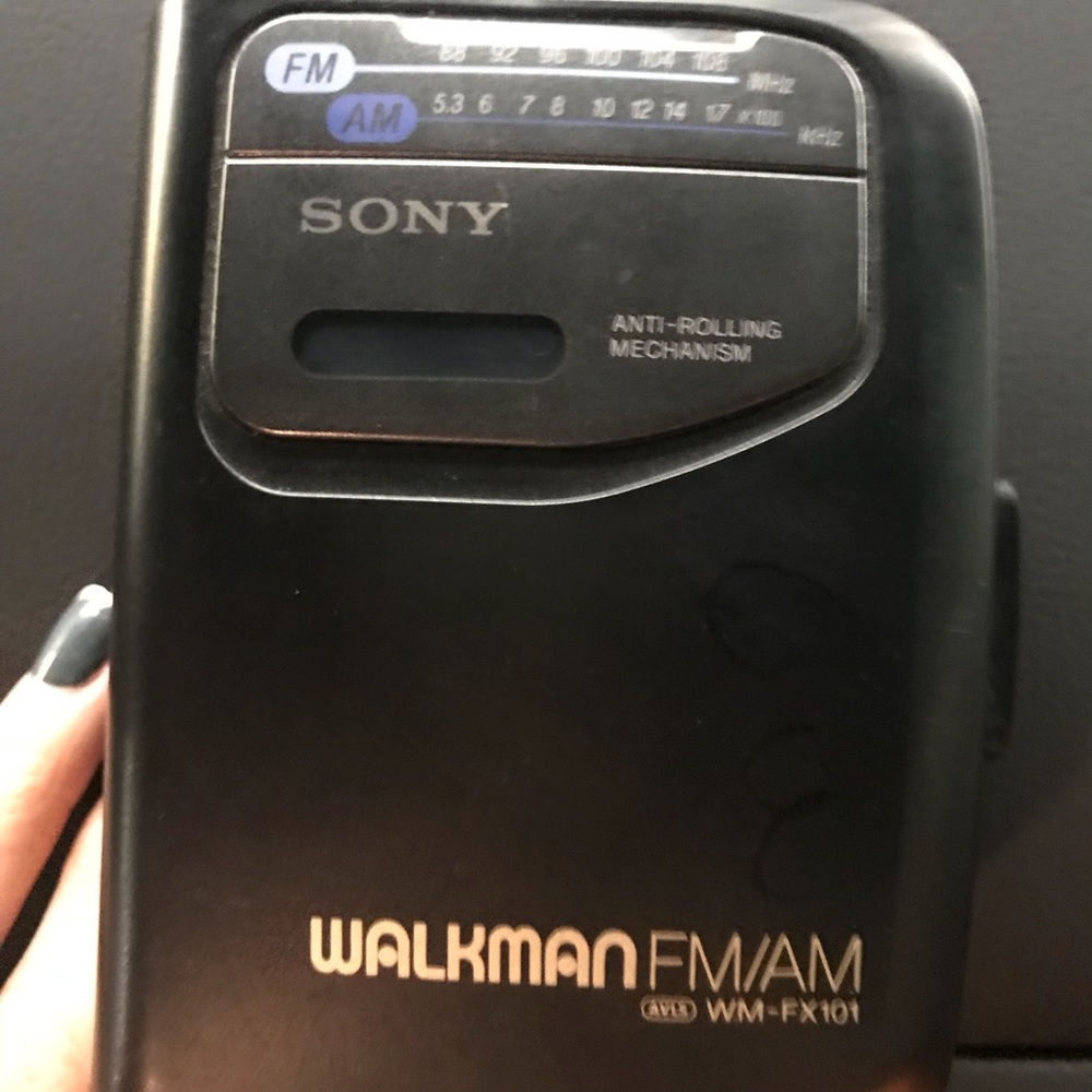 Sony Cassette Player Used, in working condition.